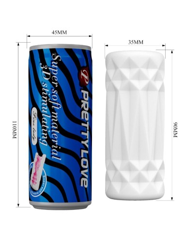 PRETTY LOVE - LATA MASTURBADOR MASCULINO 3D MODELO 2