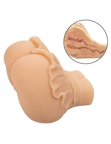 CALEXOTICS - THE PEEP SHOW GIRL DOBLE MASTURBADOR REALÍSTICO NATURAL