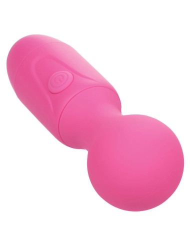 CALEXOTICS - FIRST TIME MASAJEADOR RECARGABLE 10 VIBRACIONES ROSA