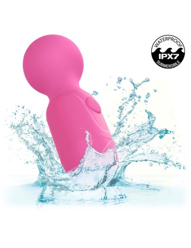 CALEXOTICS - FIRST TIME MASAJEADOR RECARGABLE 10 VIBRACIONES ROSA