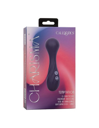 CALEXOTICS - CHARISMA TEMPTATION MASAJEADOR 12 FUNCIONES MORADO
