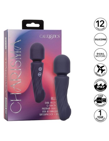 CALEXOTICS - CHARISMA ALLURE MASAJEADOR DOBLE MOTOR 12 FUNCIONES 17