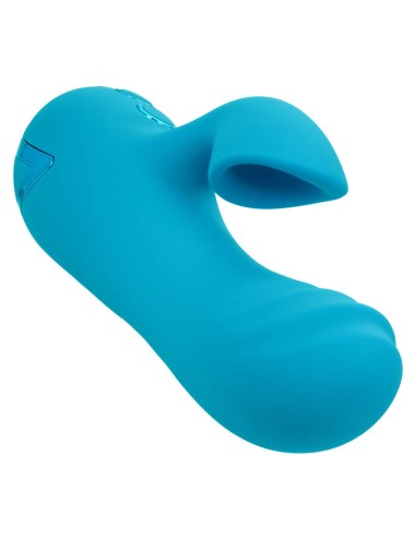 CALEXOTICS - SUNSET BEACH SEDUCER VIBRADOR Y ESTIMULADOR 10 FUNCIONES AZUL