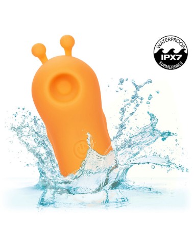 CALEXOTICS - NEON VIBES THE BUZZING VIBE ESTIMULADOR DE DEDO 10 VIBRACIONES NARANJA