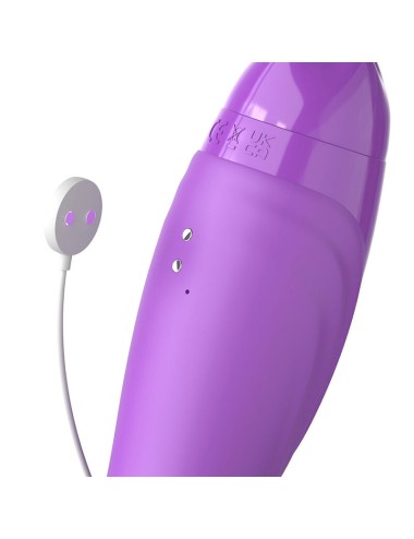FANTASY FOR HER - ULTIMATE PLEASURE MAX MANGUERA DE SUCCIÓN CON LENGUA ESTIMULADORA MORADO