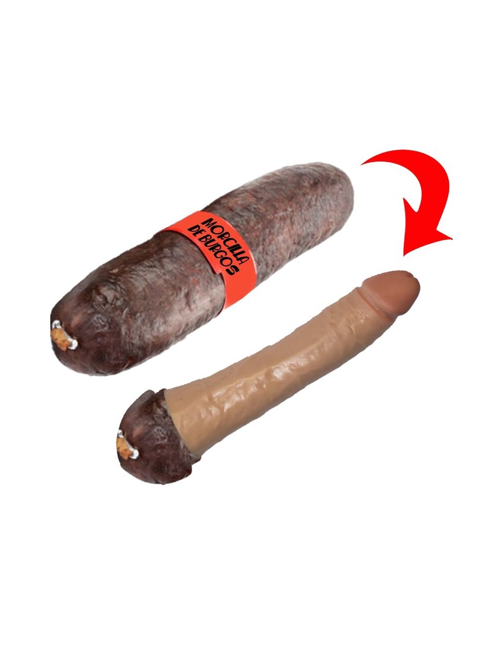 DIABLO PICANTE - DILDO MORCILLA DE BURGOS DIABLO PICANTE - DILDO MORCILLA DE BURGOS