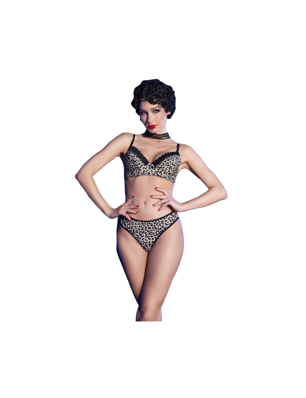 CHILIROSE - CR 4727 BIKINI 2 PIEZAS LEOPARDO L CHILIROSE - CR 4727 BIKINI 2 PIEZAS LEOPARDO L