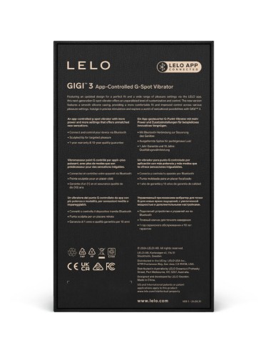 LELO -   GIGI™ 3 VIBRADOR PUNTO G VIOLETA