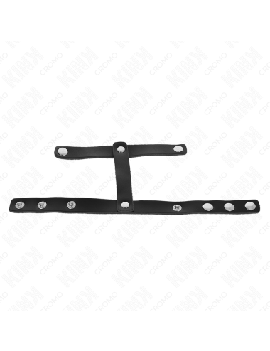 KINK - ANILLO PENE Y CORREA DIVISORA DE BOLAS CUERO AJUSTABLE