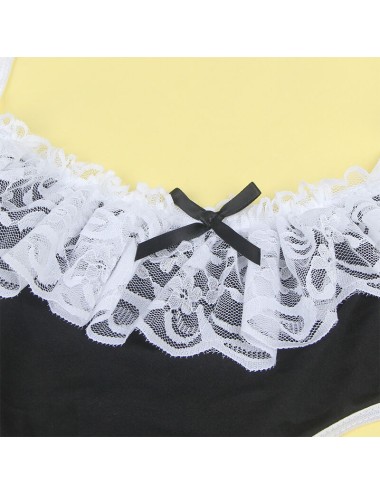 SUBBLIME - 954307 DISFRAZ DE CRIADA SEXY NEGRO/BLANCO S/M