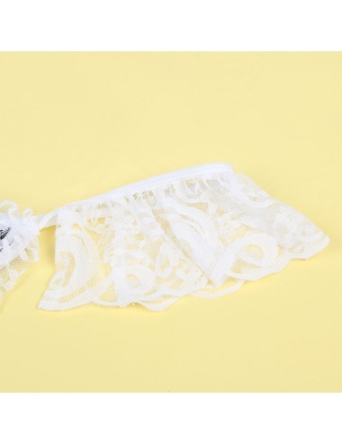 SUBBLIME - 954314 DISFRAZ DE CRIADA SEXY NEGRO/BLANCO L/XL