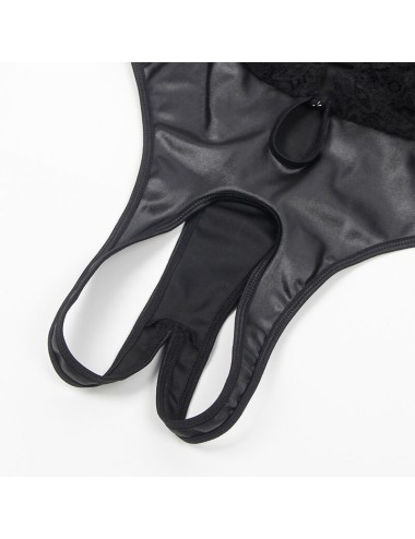 SUBBLIME - 954383 BODY SEXY CON LIGUEROS NEGRO S/M