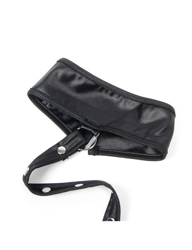 SUBBLIME - 954406 BODY BONDAGE DE CUERO NEGRO S/M