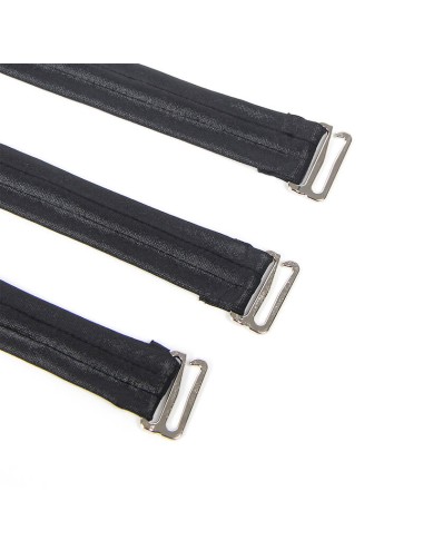 SUBBLIME - 954406 BODY BONDAGE DE CUERO NEGRO S/M