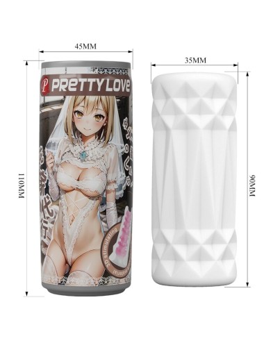 PRETTY LOVE - MASTURBADOR MASCULINO LATA MODELO 1