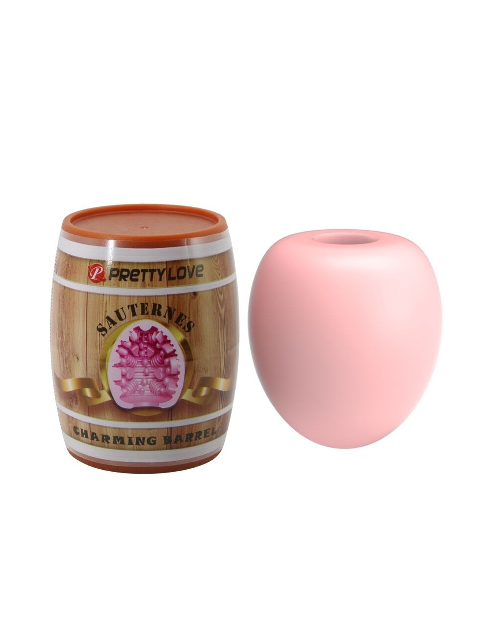PRETTY LOVE - MASTURBADOR MASCULINO HUEVO ROSA MODELO 2