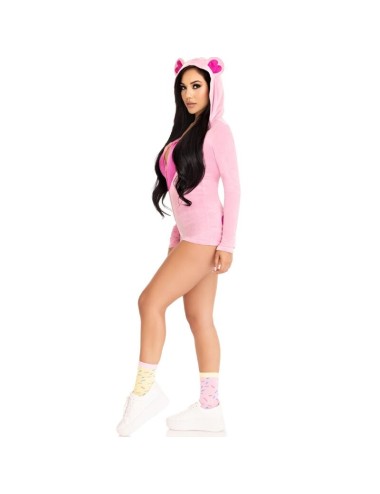 LEG AVENUE - BODY OSITO TERCIOPELO ROSA M