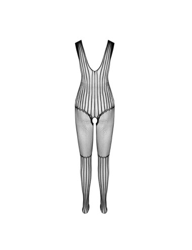 PASSION - BS 103 BODYSTOCKING ROJO TALLA ÚNICA