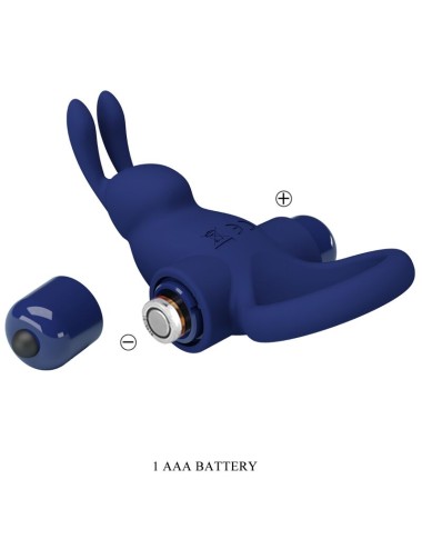 PRETTY LOVE - JIRO ANILLO RABBIT CON VIBRACIÓN AZUL