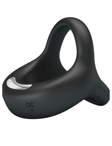 PRETTY LOVE - ELLIOTT ANILLO VIBRADOR NEGRO