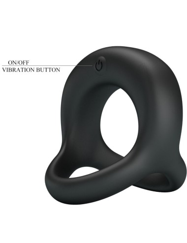 PRETTY LOVE - ELLIOTT ANILLO VIBRADOR NEGRO