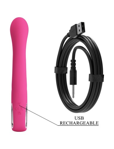 PRETTY LOVE - NOVAK VIBRADOR RABBIT 12 VIBRACIONES ROSA
