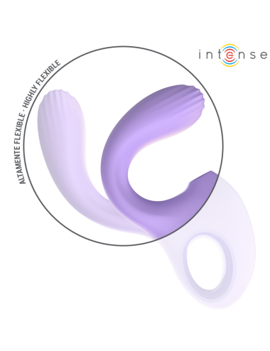 INTENSE - BAXTER VIBRADOR & ESTIMULADOR VIOLETA CONTROL REMOTO