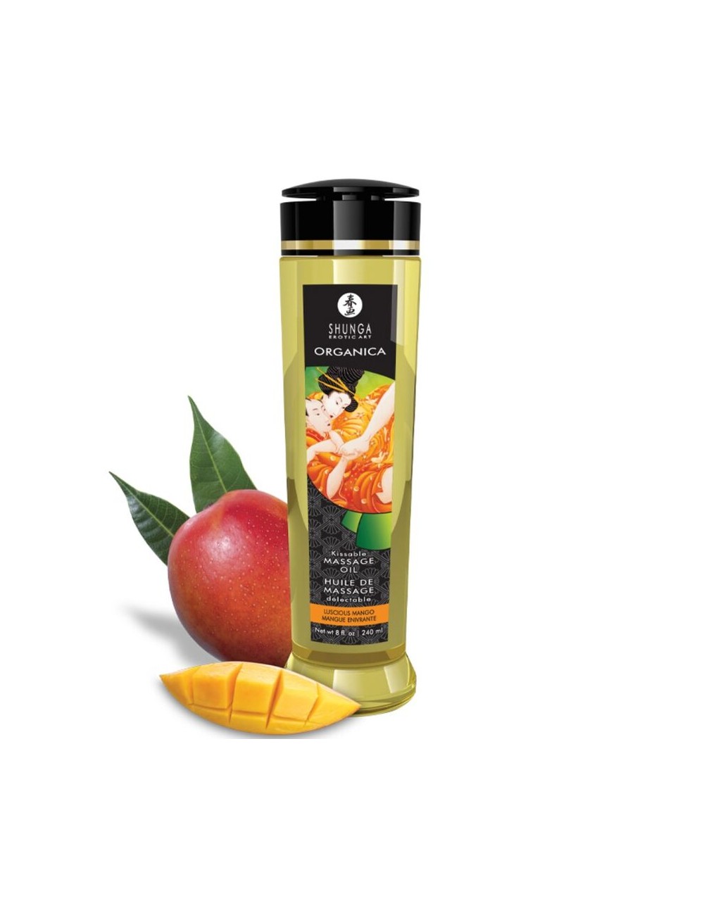 SHUNGA - ACEITE DE MASAJE ORGÁNICO MANGO 240 ML SHUNGA - ACEITE DE MASAJE ORGÁNICO MANGO 240 ML