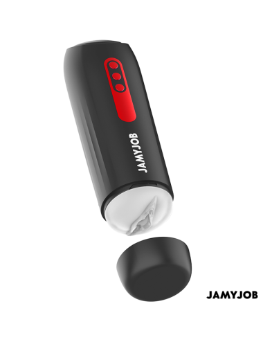 JAMYJOB - PHANTOM MASTURBADOR VAGINA AUTOMÁTICO 5 MODOS SUCCIÓN Y EMPUJE