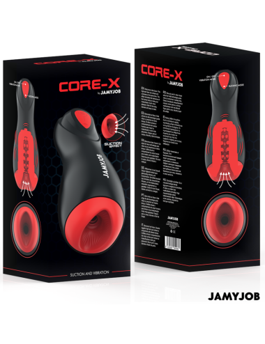 JAMYJOB - CORE-X MASTURBADOR AUTOMÁTICO 5 MODOS SUCCIÓN Y VIBRACIÓN