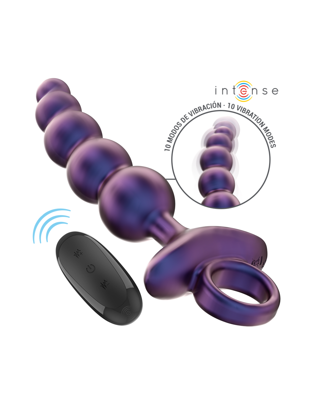 INTENSE - TITO PLUG ANAL VIBRADOR MODELO 3 CONTROL REMOTO INTENSE - TITO PLUG ANAL VIBRADOR MODELO 3 CONTROL REMOTO