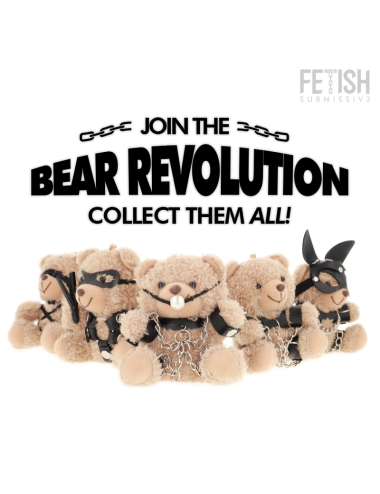 FETISH SUBMISSIVE - FOZZIE OSITO PELUCHE BDSM MODELO 3