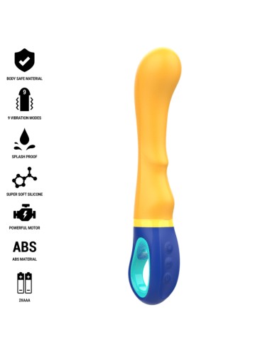 INTENSE - SHAGGY VIBRADOR PUNTO-G AMARILLO