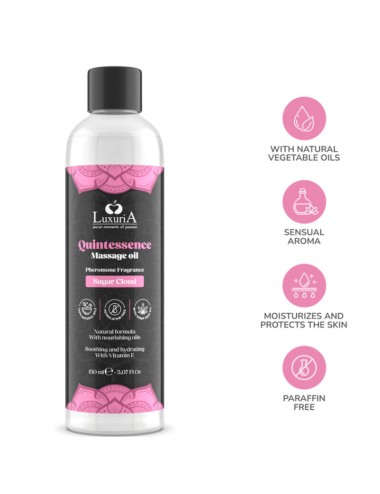 INTIMATELINE LUXURIA - ACEITE DE MASAJES NUBE DE AZÚCAR 150 ML