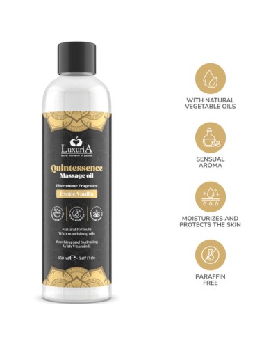 INTIMATELINE LUXURIA - ACEITE DE MASAJES VAINILLA EXÓTICA 150 ML