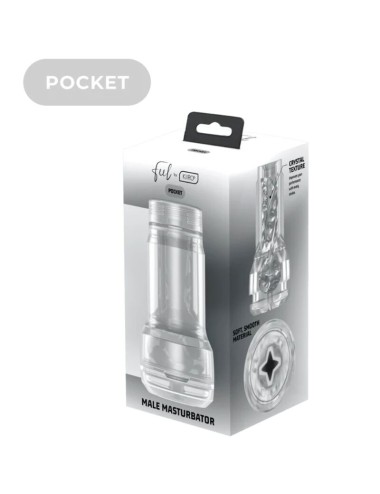 KIIROO - FEEL POCKET STROKER CRYSTAL BY KIIROO TRANSPARENTE