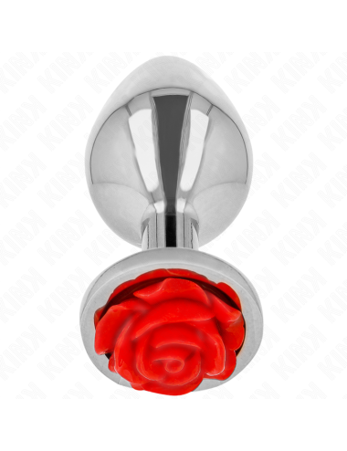 KINK - PLUG ANAL ROSA ROJA TALLA M