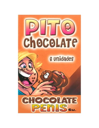 DIABLO PICANTE - CAJA 6 CHOCOLATINAS FORMA PENE