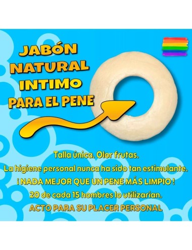 DIABLO PICANTE - JABÓN PERFUMADO HIGIENE MASCULINA 100 GRAMOS NARANJA