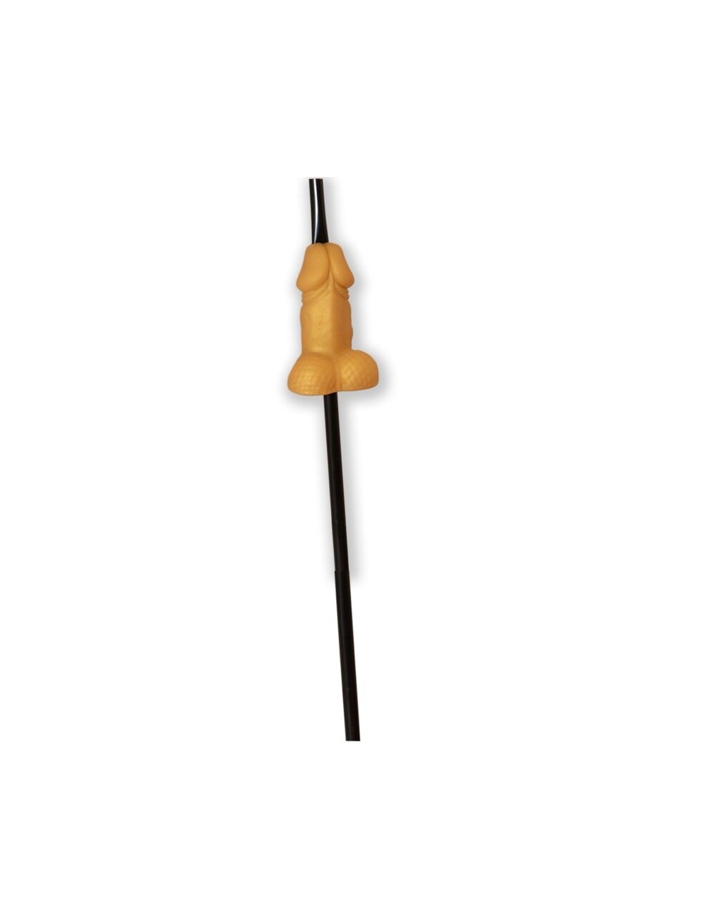 DIABLO PICANTE - CAÑITA FORMA PENE DORADO DIABLO PICANTE - CAÑITA FORMA PENE DORADO