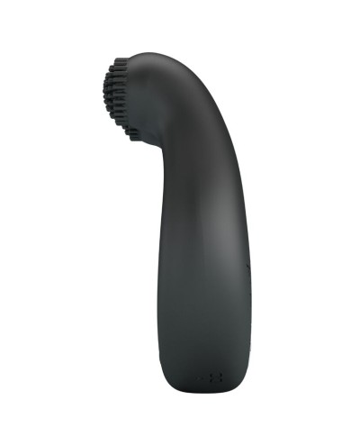 PRETTY LOVE - DAHLIA ANILLO VIBRADOR + ESTIMULADOR DE CLÍTOIS 12 VIBRACIONES NEGRO