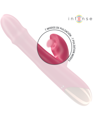 INTENSE - CHLOE VIBRADOR MULTIFUNCIÓN 3 EN 1 ROJO