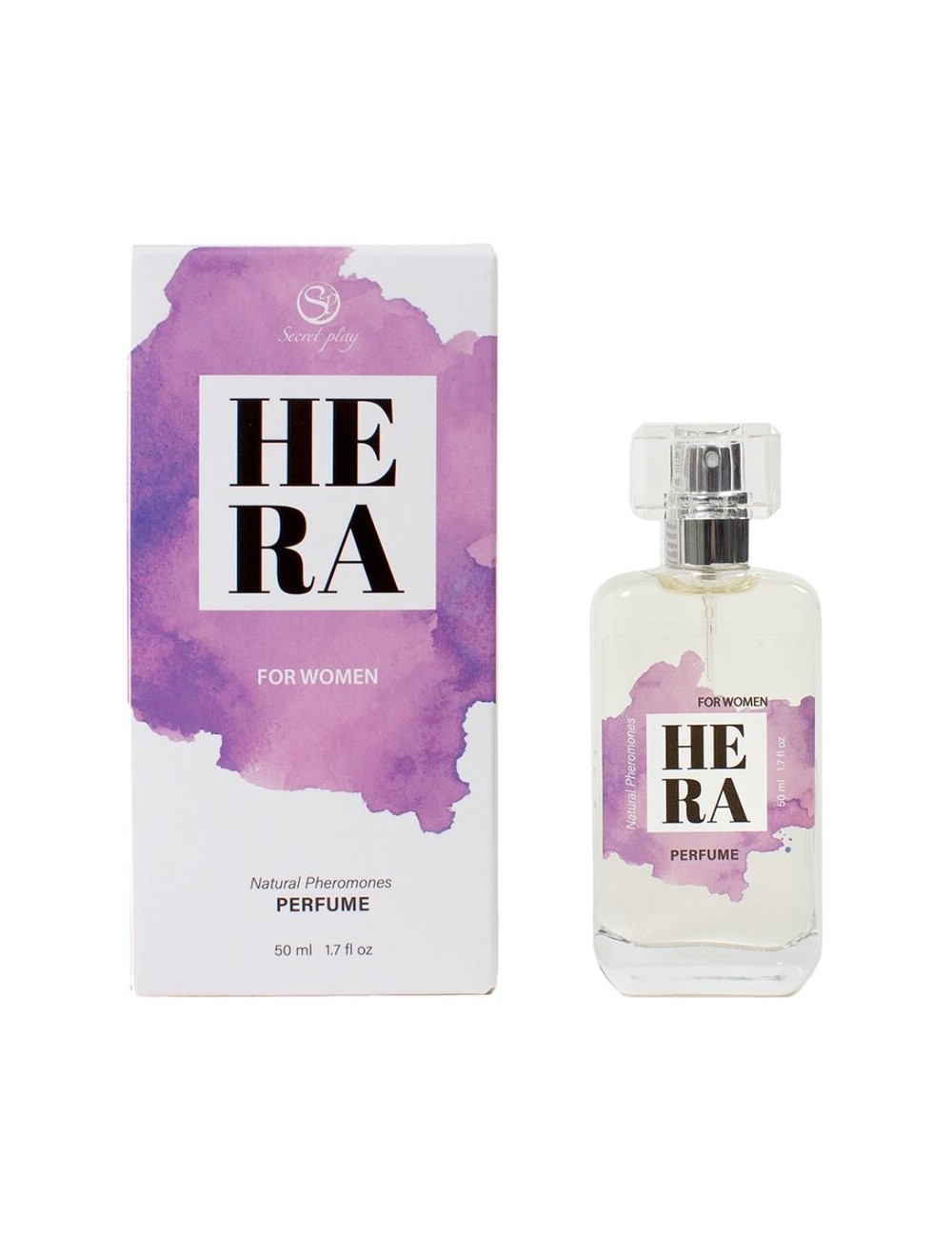 SECRETPLAY - HERA PERFUME NATURAL FEROMONAS SPRAY PARA MUJER 50 ML