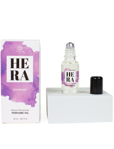 SECRETPLAY - HERA PERFUME NATURAL FEROMONAS EN ACEITE PARA MUJER 20 ML