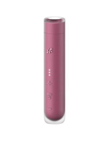 SATISFYER - FIRST KISS ESTIMULADOR CLÍTORIS POR ONDAS GRANATE
