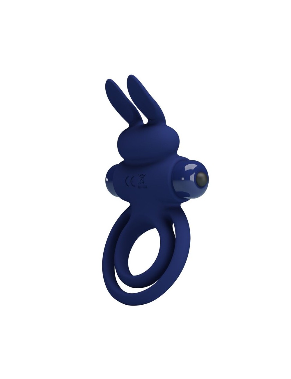 PRETTY LOVE - DAREY DOBLE ANILLO VIBRADOR RABBIT AZUL