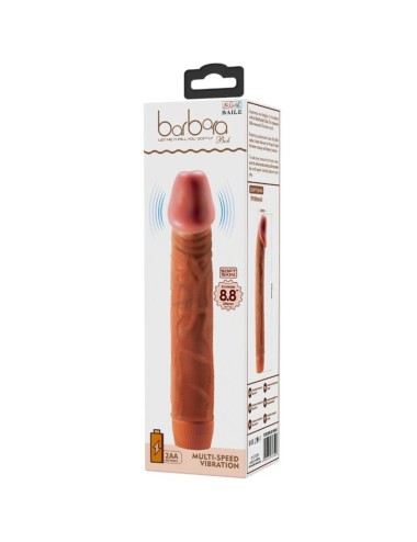 BAILE - BOB VIBRADOR REALÍSTICO 22.5 CM MULATO