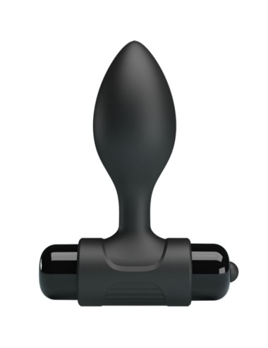 PRETTY LOVE - VIBRA BUTT PLUG ANAL 10 VIBRACIONES NEGRO
