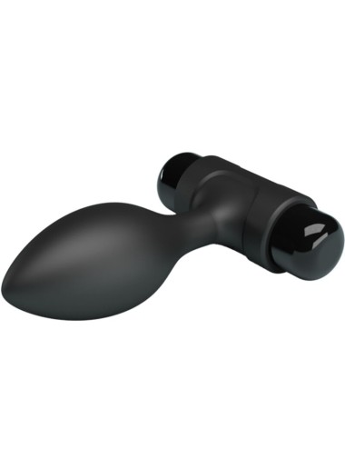 PRETTY LOVE - VIBRA BUTT PLUG ANAL 10 VIBRACIONES NEGRO