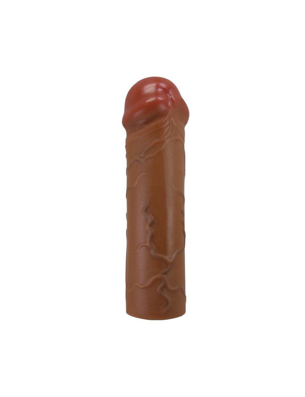 PRETTY LOVE - NILE FUNDA PARA PENE CON EXTENSIÓN DE 2.5 CM MULATO PRETTY LOVE - NILE FUNDA PARA PENE CON EXTENSIÓN DE 2.5 CM MULATO